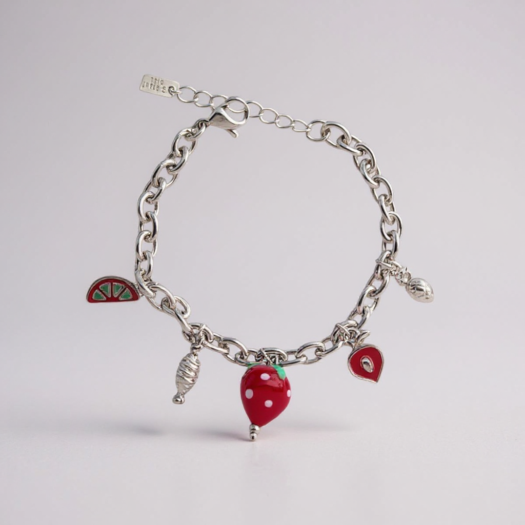 Strawberry Charm Bracelet