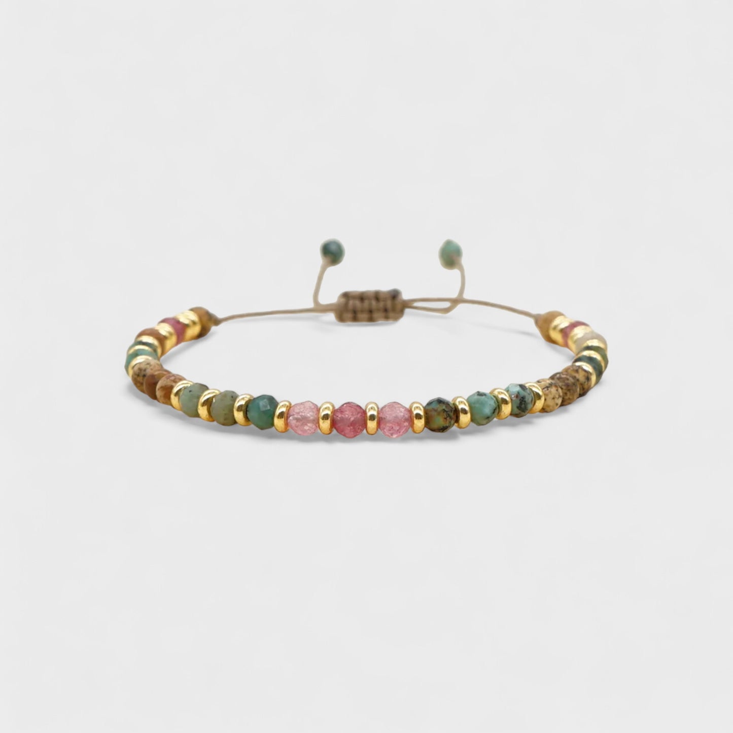 Bracelet with natural stones