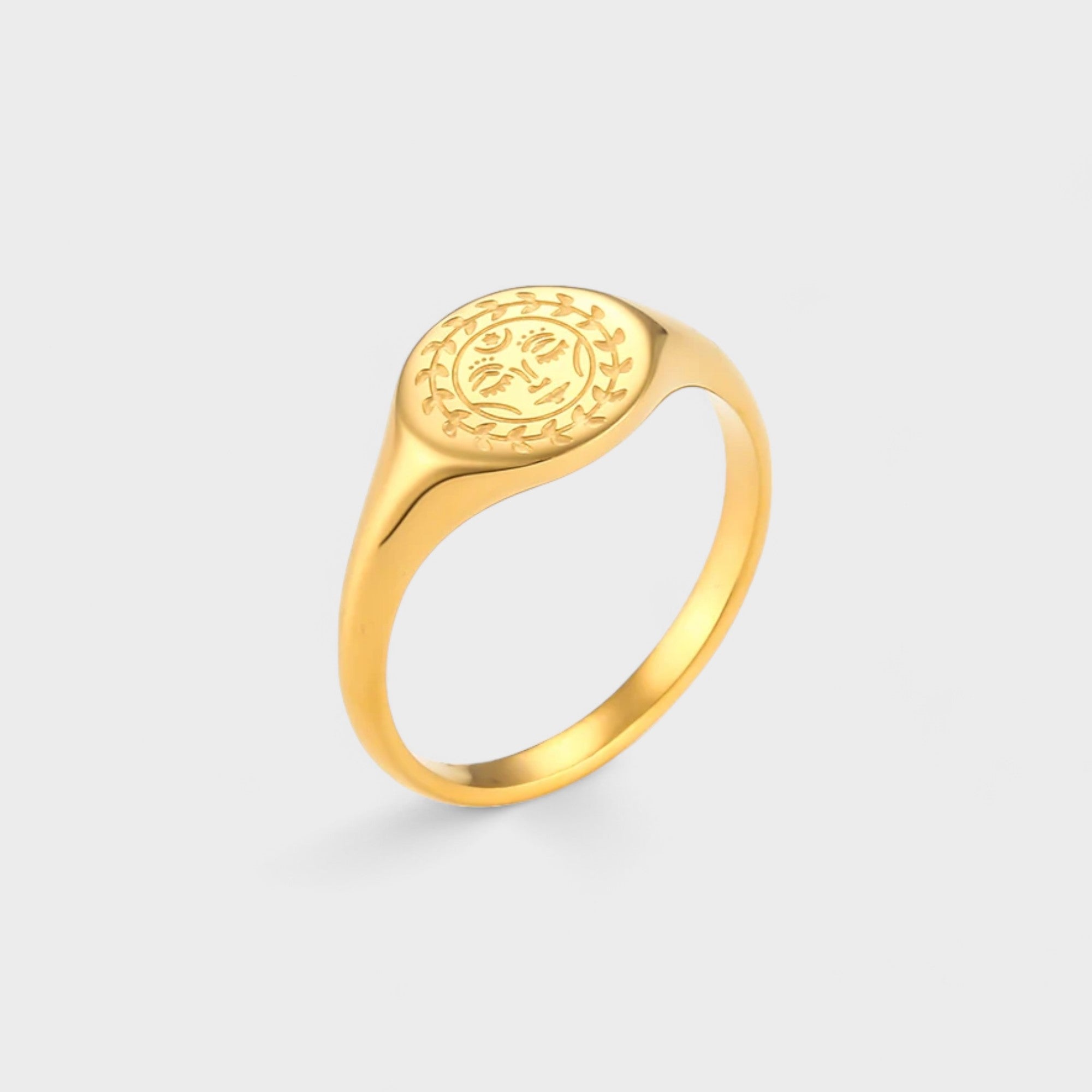 Goddess Motif Ring