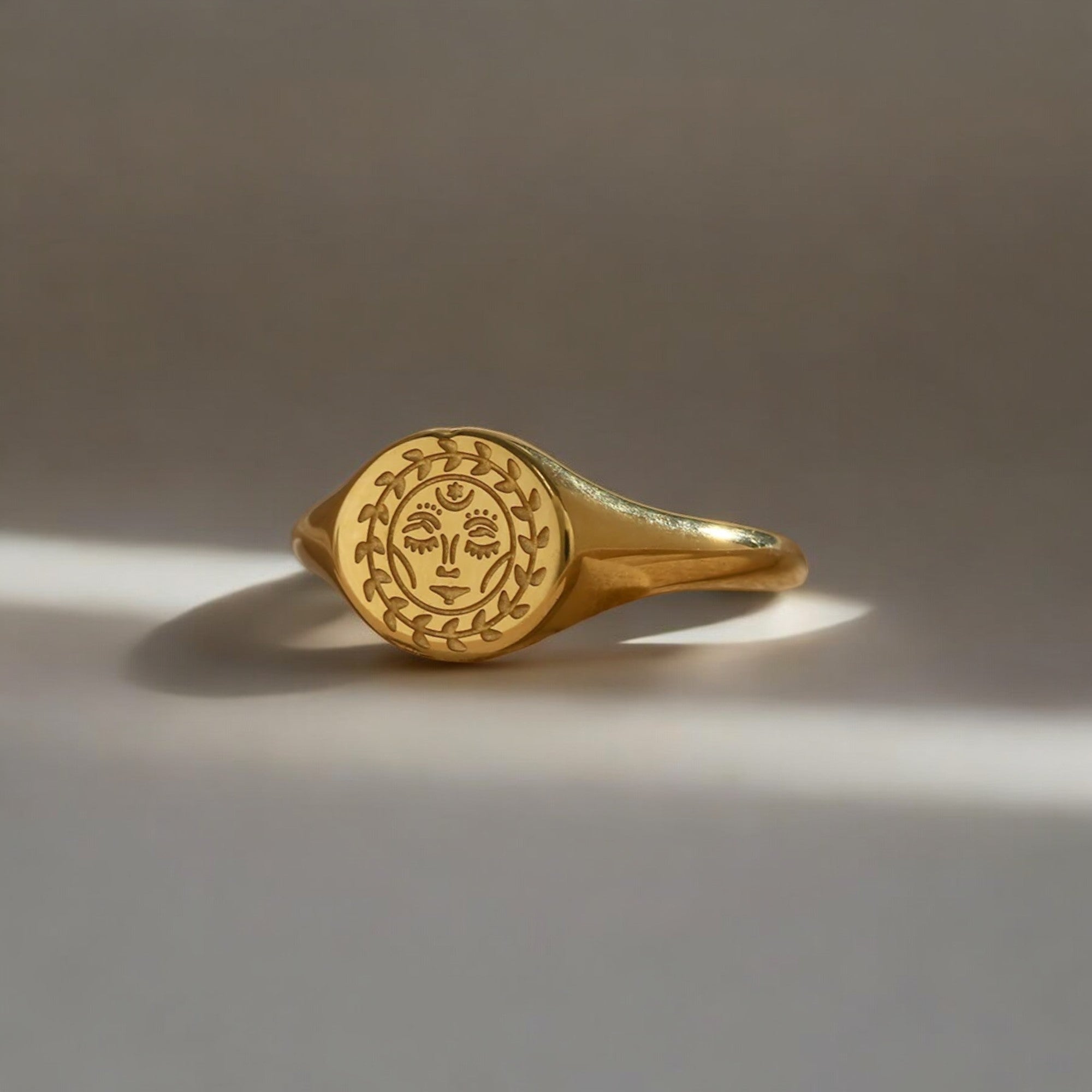 Goddess Motif Ring