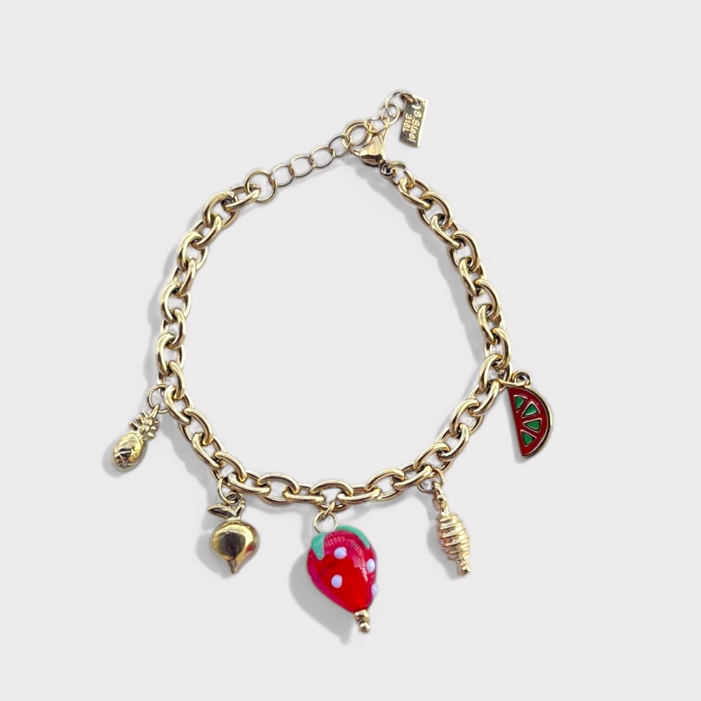 Bransoletka Strawberry Charm