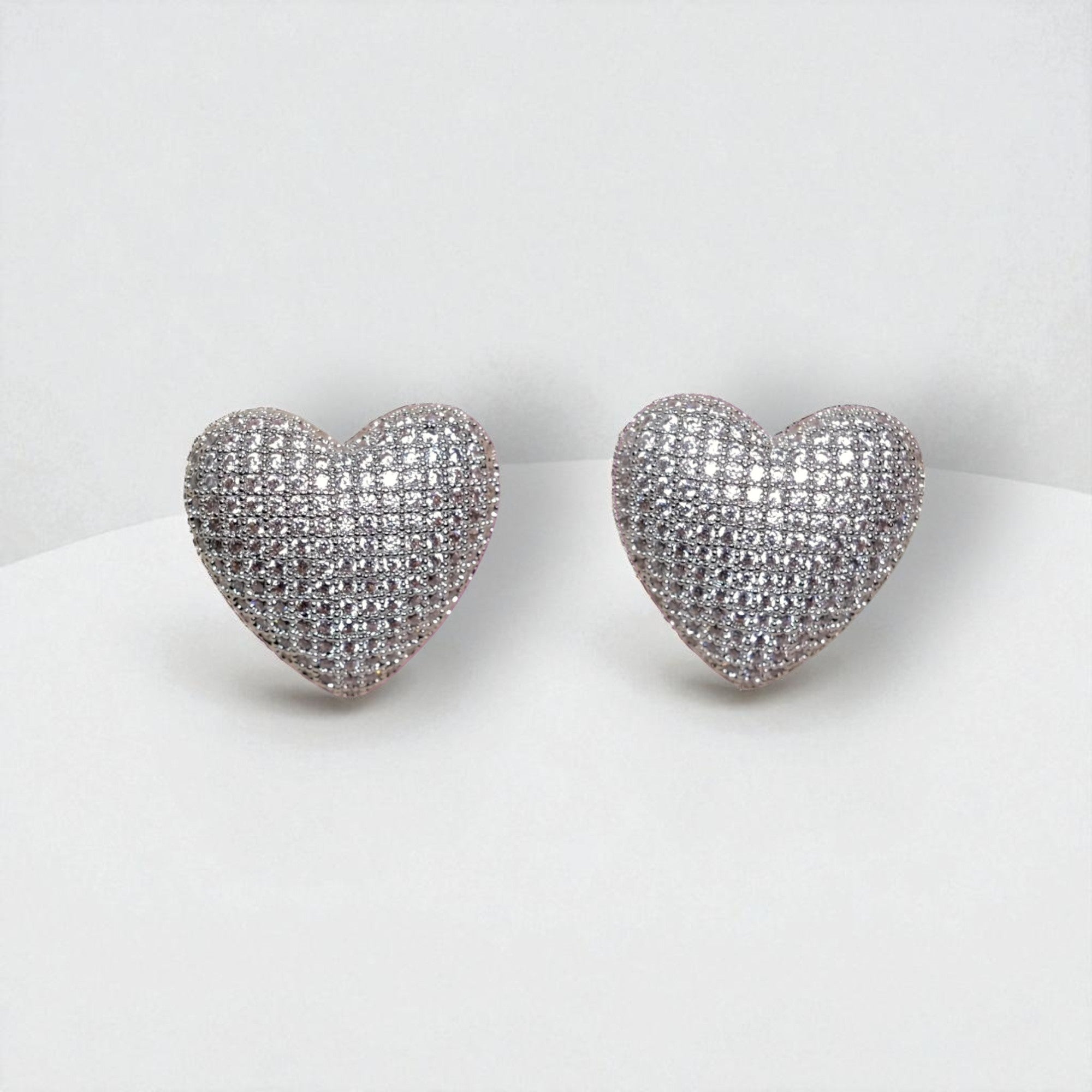 Kolczyki Diamond Heart