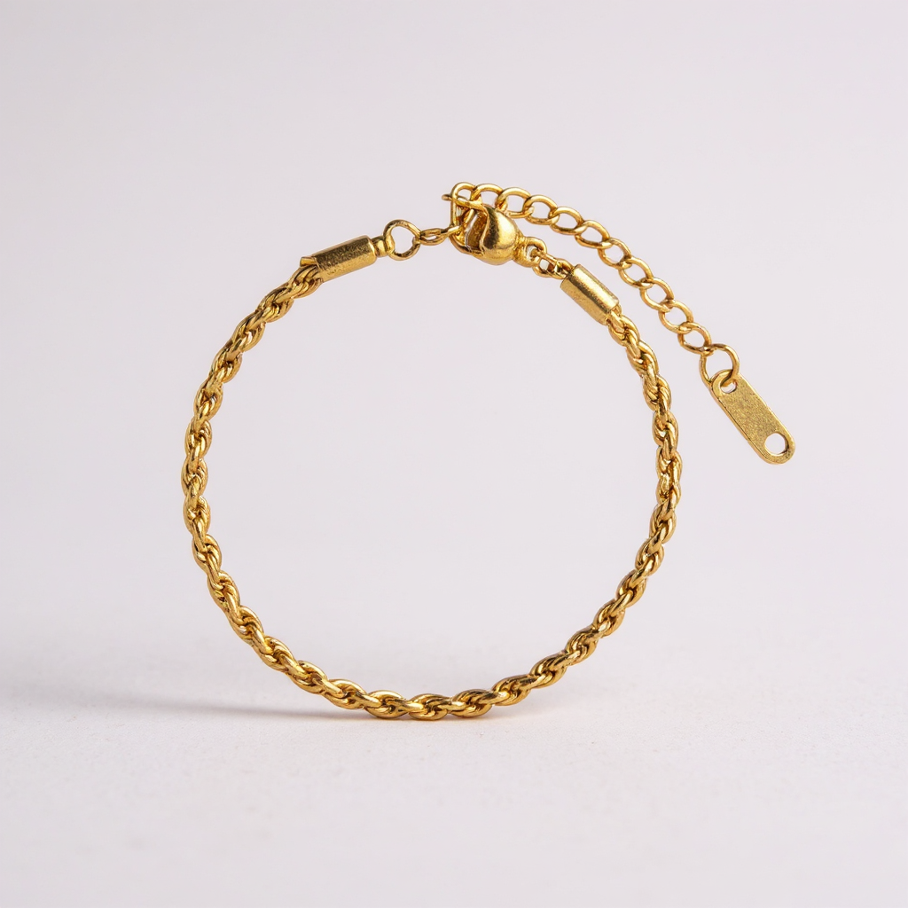 Bransoletka vintage splot