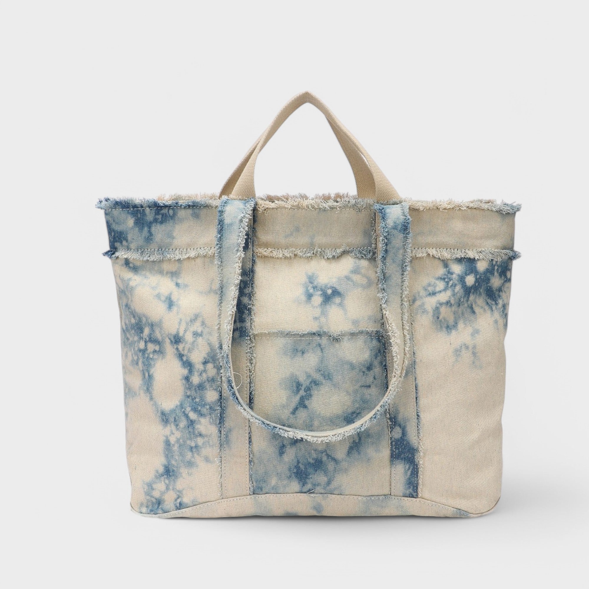 Torebka tie dye denim