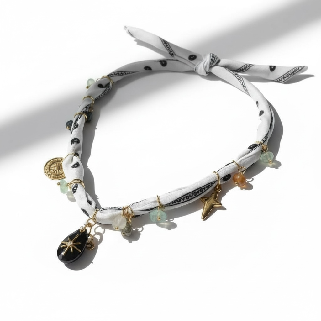 NASZYJNIK BANDAMKA SPOKÓJ