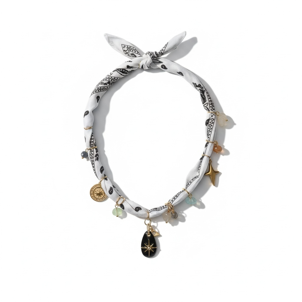 NASZYJNIK BANDAMKA SPOKÓJ