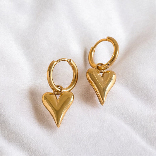 Heart earrings