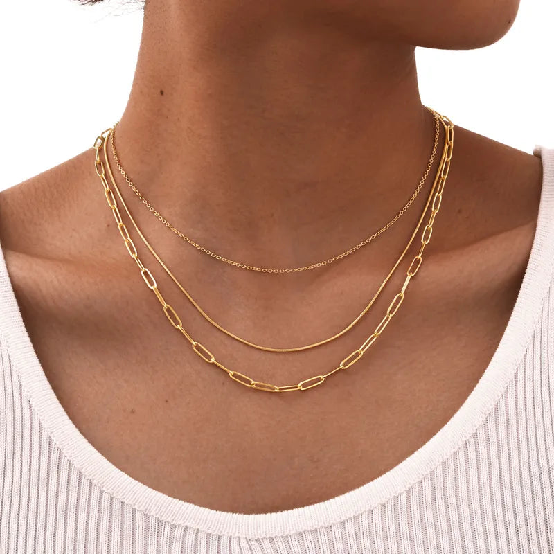 Naszyjnik Triple Chain
