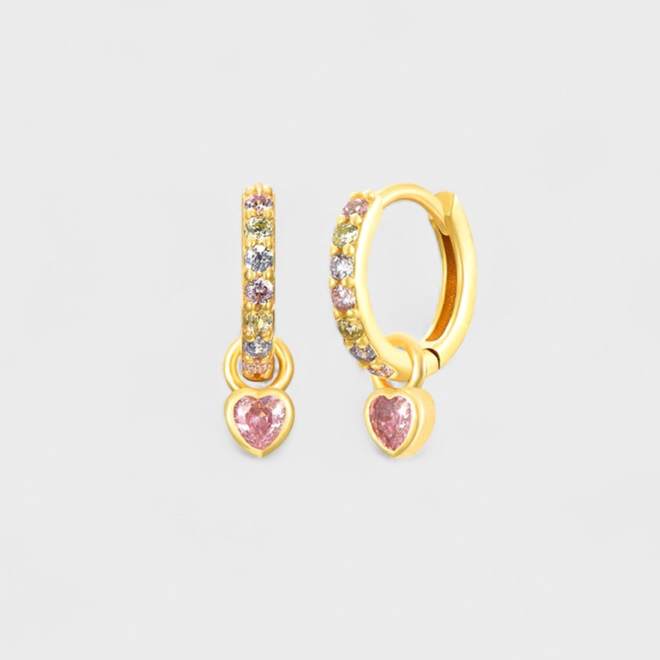 Kolczyki Love Hoops