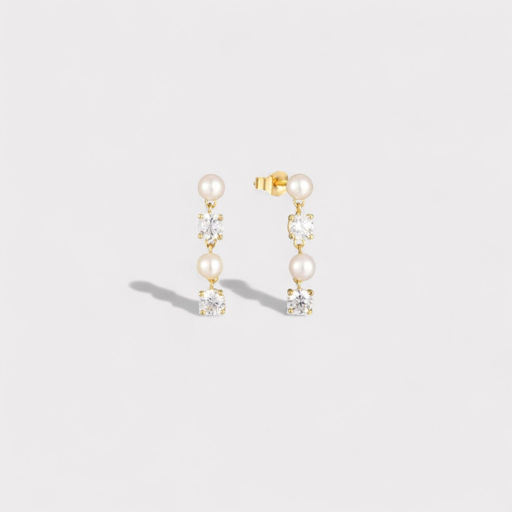 Kolczyki GEM PEARLS