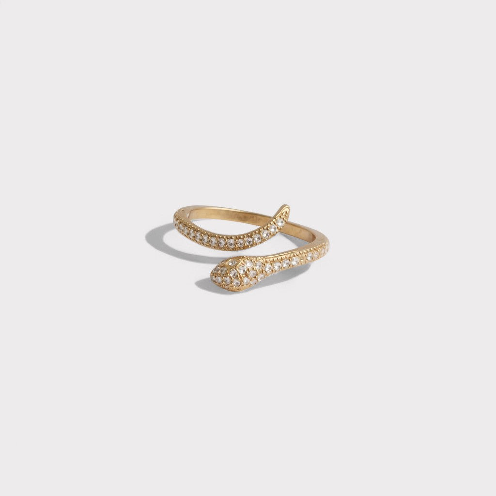 Pierścionek Diamond Snake