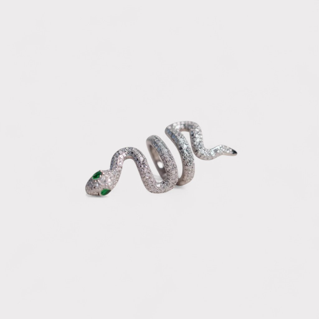 Pierścionek Diamond Snake