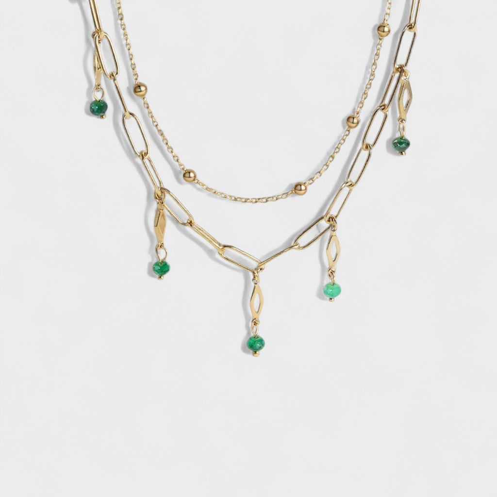 Naszyjnik double chain